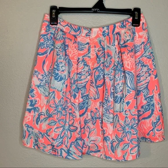 Lilly Pulitzer Selina skirt Summer Siren Size 0 - Picture 7 of 7